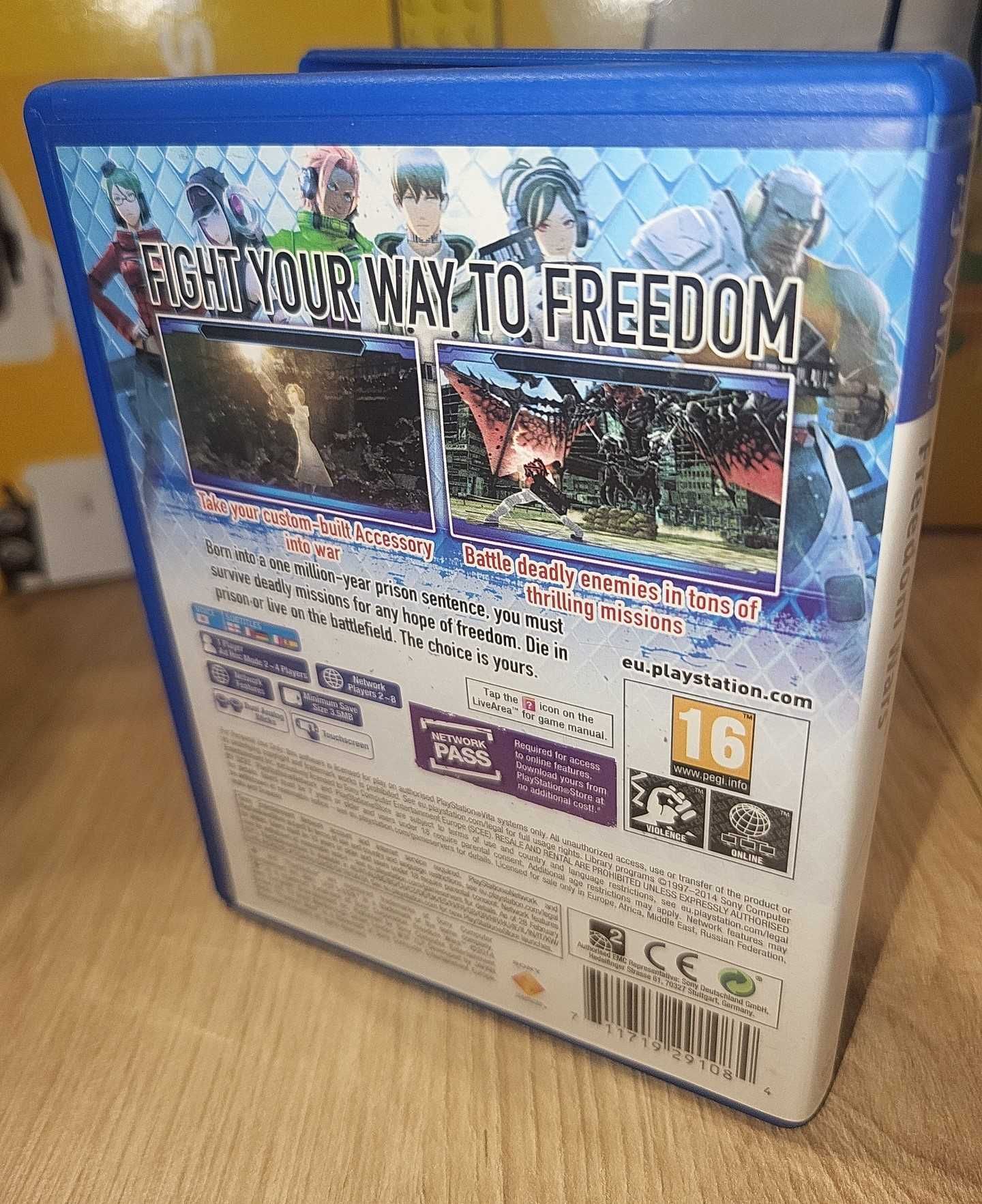 Gra Freedom Wars - Playstation PS VITA - Komplet +PROTEKTOR
