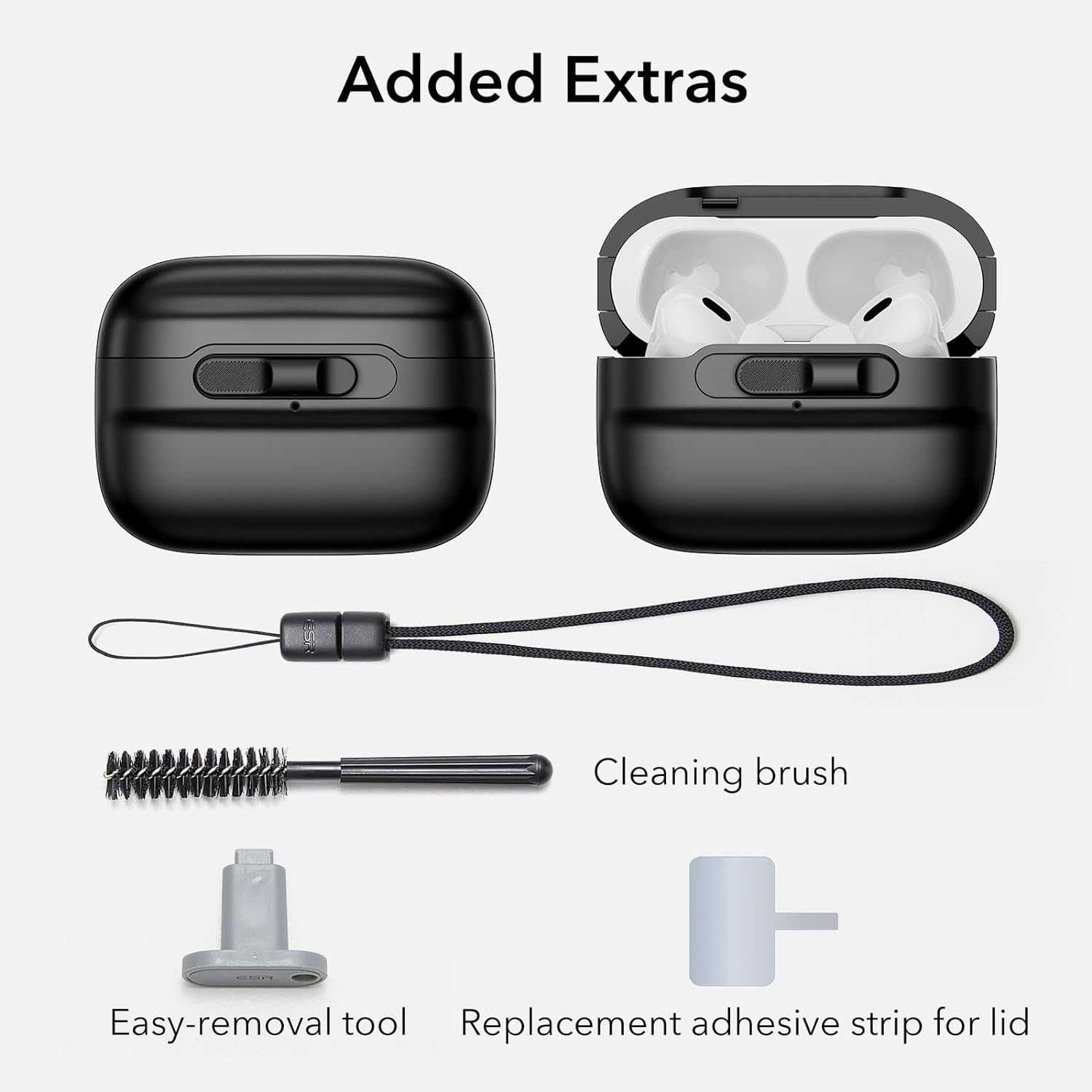 Оригинальный чехол ESR Pulse​​​​​​​ Magnetic Lock для AirPods Pro 2