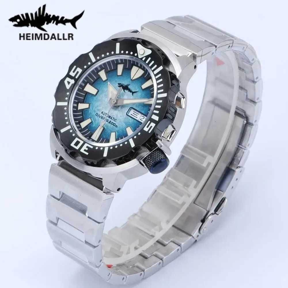 Годинник дайвер автопідзавод сапфір Heimdallr Monster NH36 Seiko хомаж
