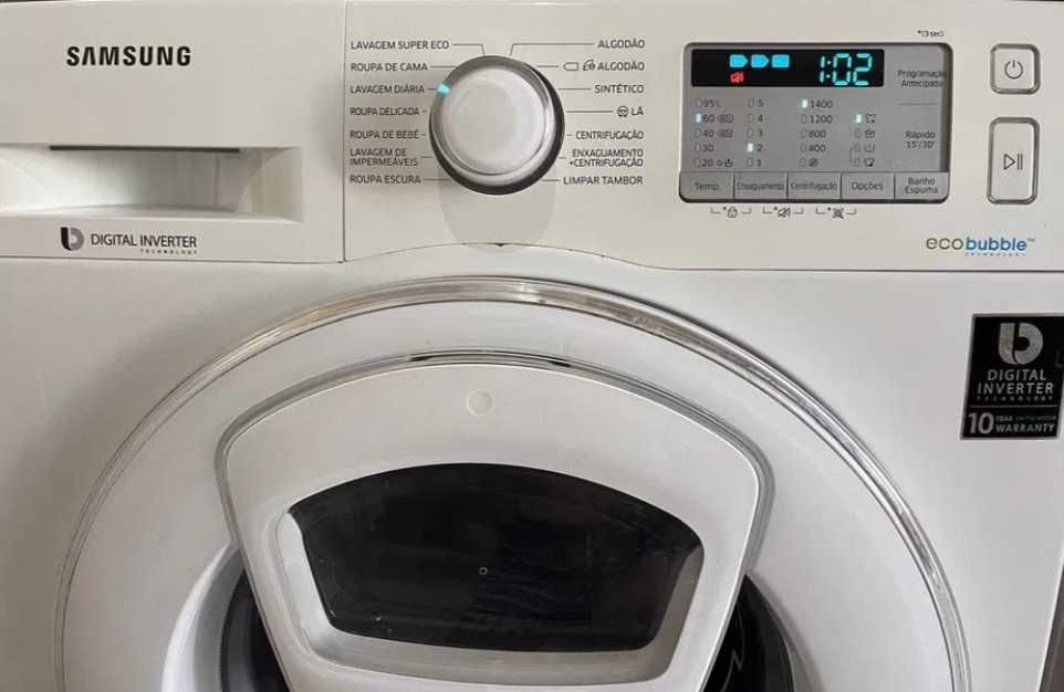 Máquina lavar roupas SAMSUNG 8kg - Ótimo estado!