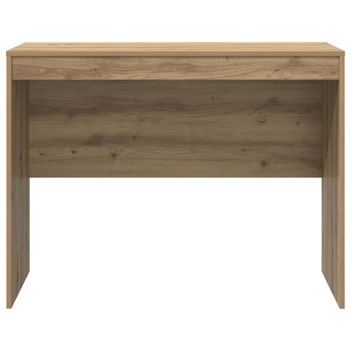 Vidaxl Biurko Do Pisania Dąb Artystyczny Mdf 100 X 50 X 76 Cm Proste