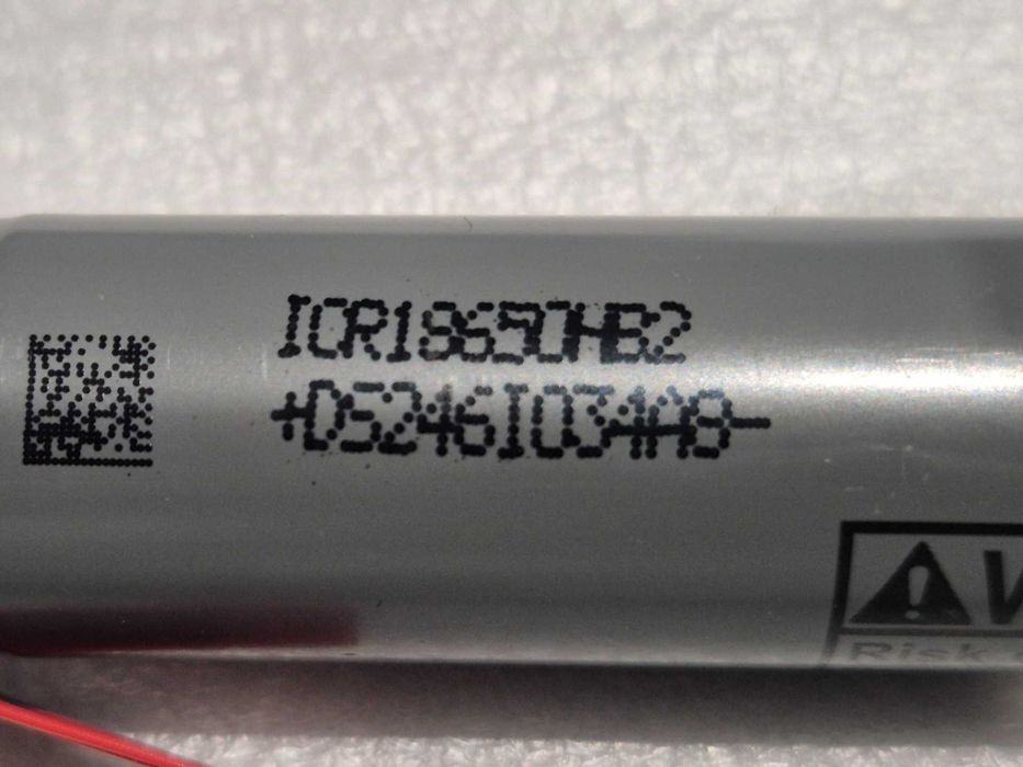 LG Akumulator ogniwo li-ion INR 18650  1500mAh 3,6V - 3,7V + blaszki