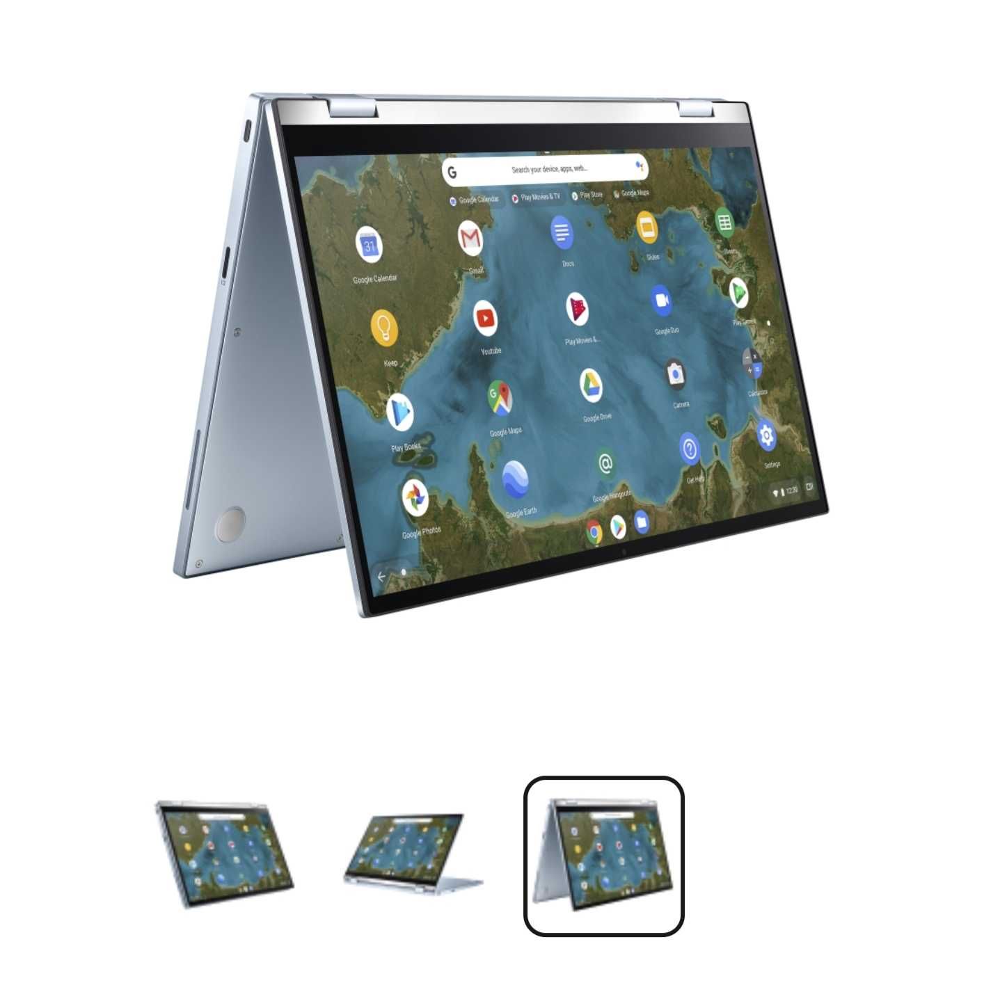 Laptop nowy! Okazja! Asus C433T Chromebook 14" /i5/8gb/ eMMC