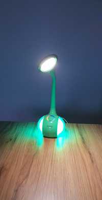Zielona regulowana lampka biurkowa Nilsen Led Magic Green HG011