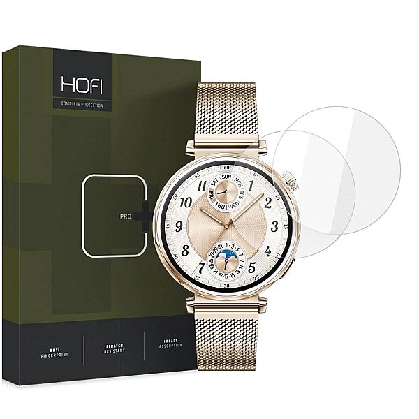 Szkło Hartowane Hofi Glass Pro+ 2-Pack Huawei Watch Gt 5 (41 Mm) Clear