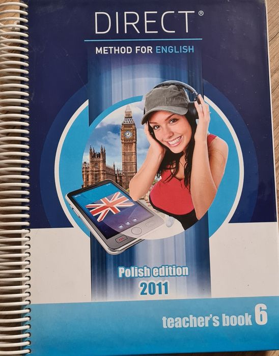 Książka Direct method for English teachers book 4, 5 oraz  6