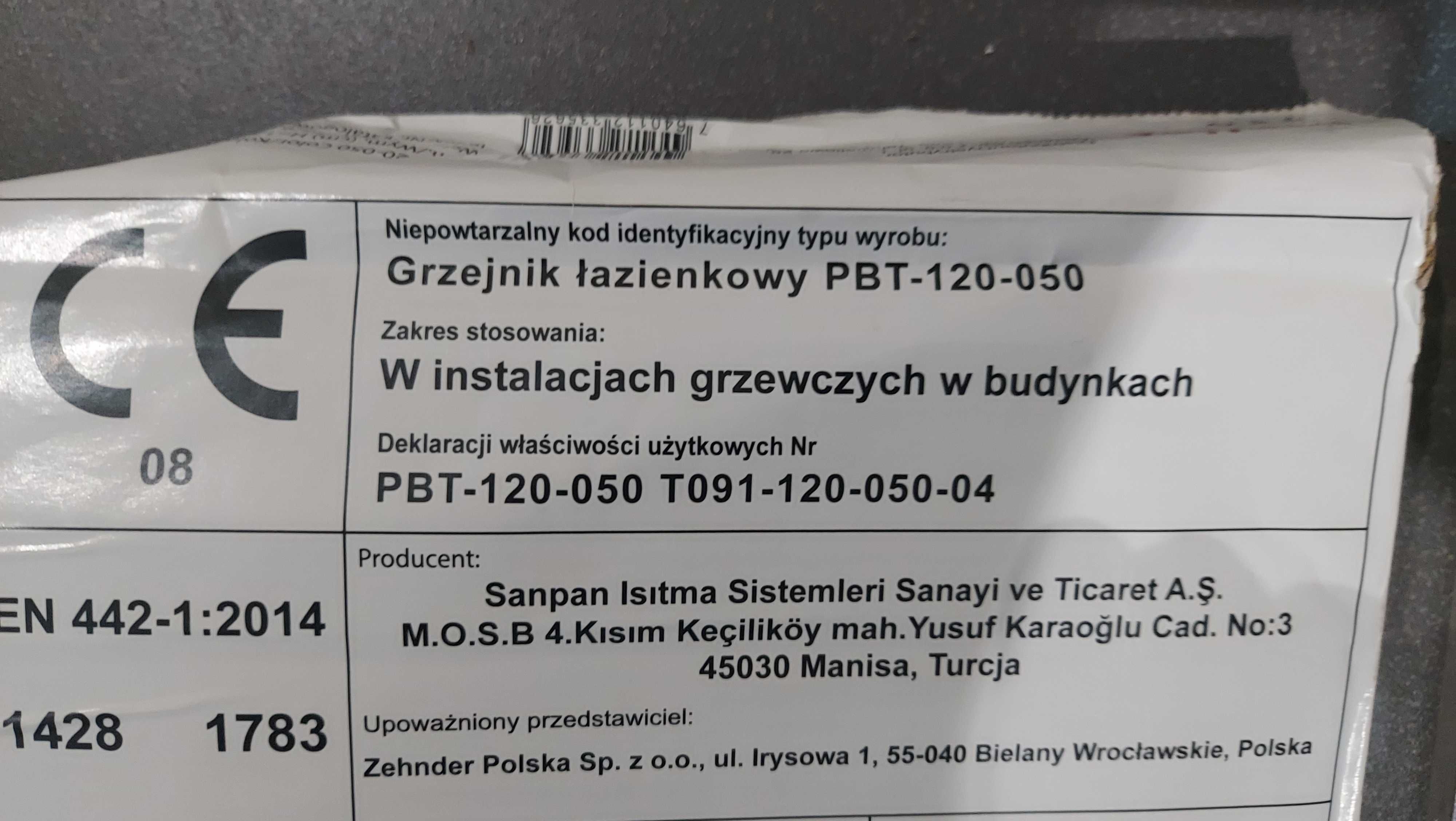 grzejnik kaloryfer łazienkowy