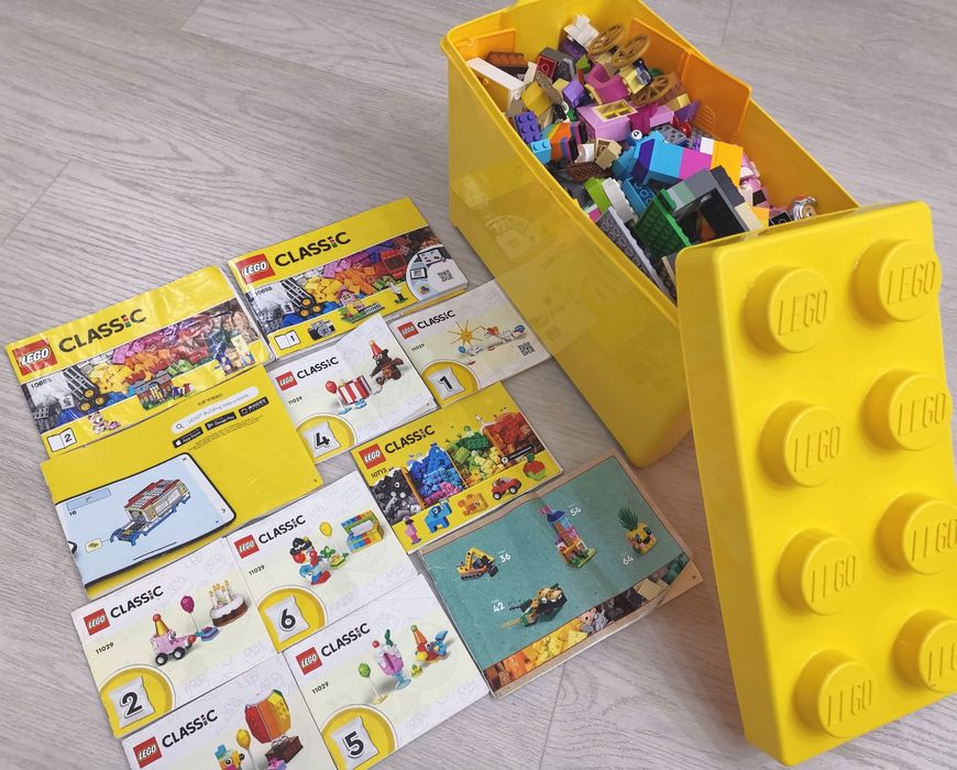 Конструктор Лего класік великий 3 в 1 з інструкціями оригінал