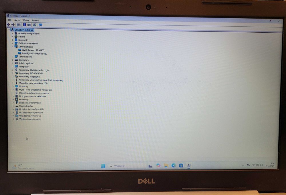 A404] Laptop Dell Inspiron 5570 i7-8550U Radeon R7 M460 4GB