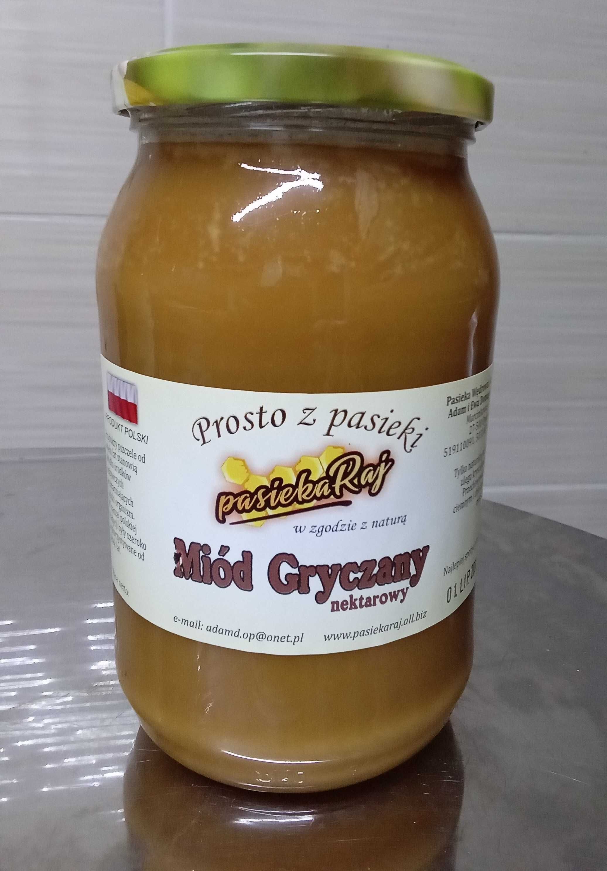 Miód Gryczany 1.2 kg