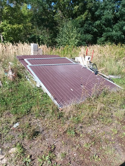 Brama garażowa metalowa