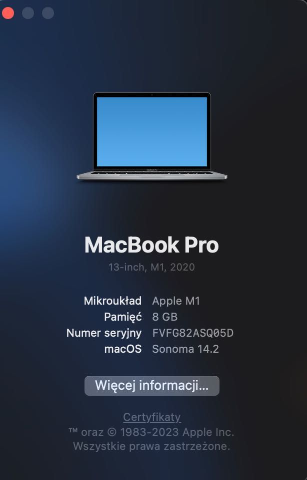 MacBook Pro 13 M1 | Bateria 100%