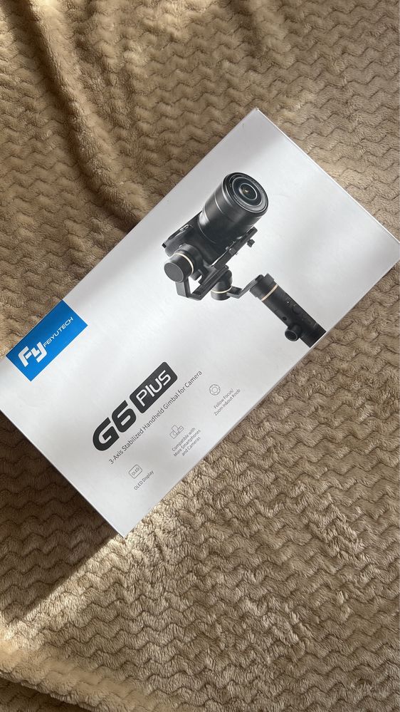 Gimbal Feiyu-Tech G6 Plus z adapterem Feiyutech