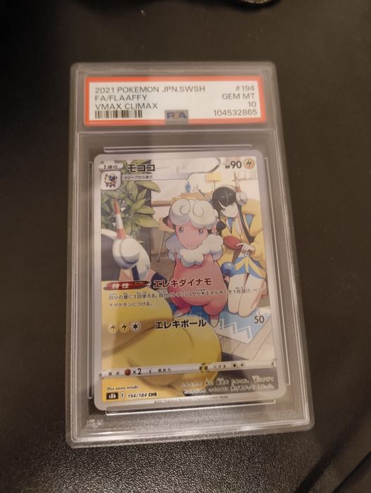 Karta Pokemon FLAAFFY PSA 10