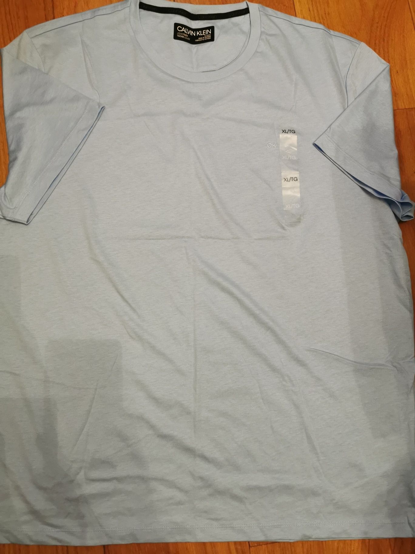 Koszulka Calvin Klein Blekitny XL