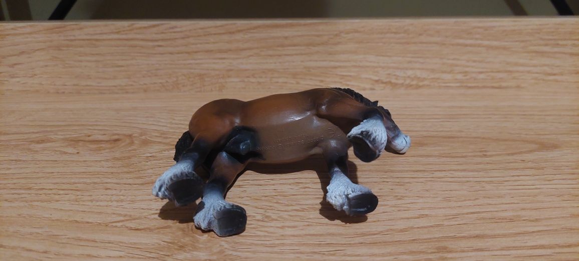 Schleich koń shire wałach figurki zwierząt unikat model wycofany 2000