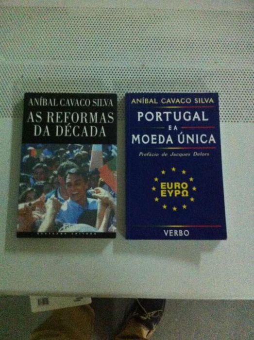 Livro Portugal e a Moeda Unica de Anibal Cavaco Silva