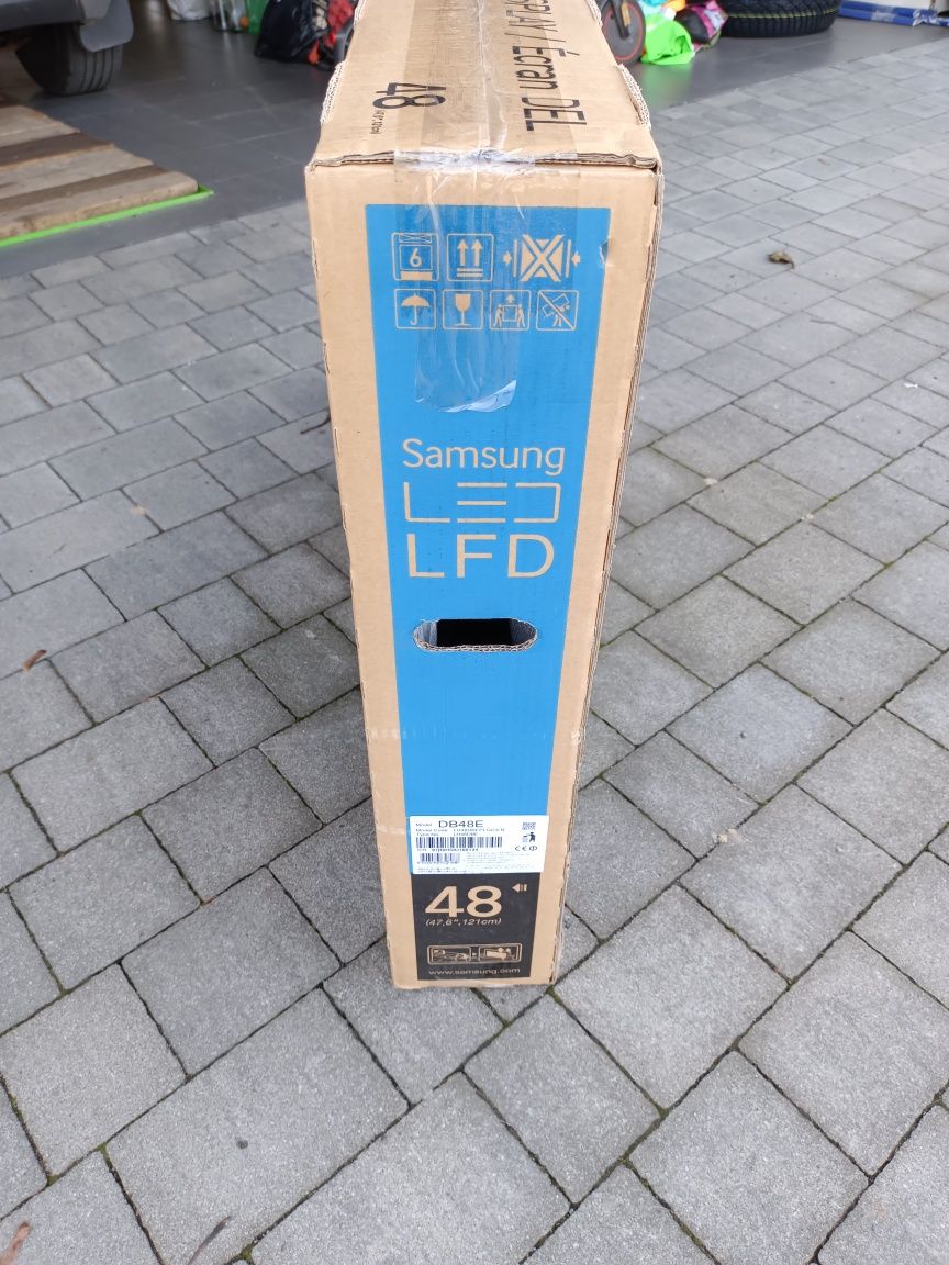 Monitor Samsung DB48E 48cali sklep, poczekalnia, biuro, monitoring