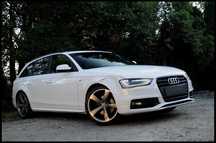 Audi A4 A4 B8 3.0 TDI 204KM Lift S Line Xenon LED Navi Skóra Alu 19 Tempomat