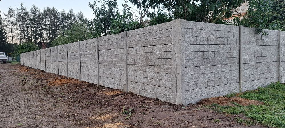 Ogrodzenia betonowe