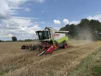 Claas Lexion 430 Evo 2003 heder składany 5,4m z Niemiec