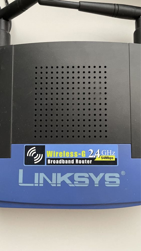 Router Linksys ładowarka