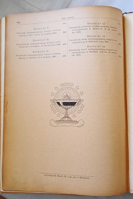 Orginalna Księga "Chleb żywota" z 1913 r.