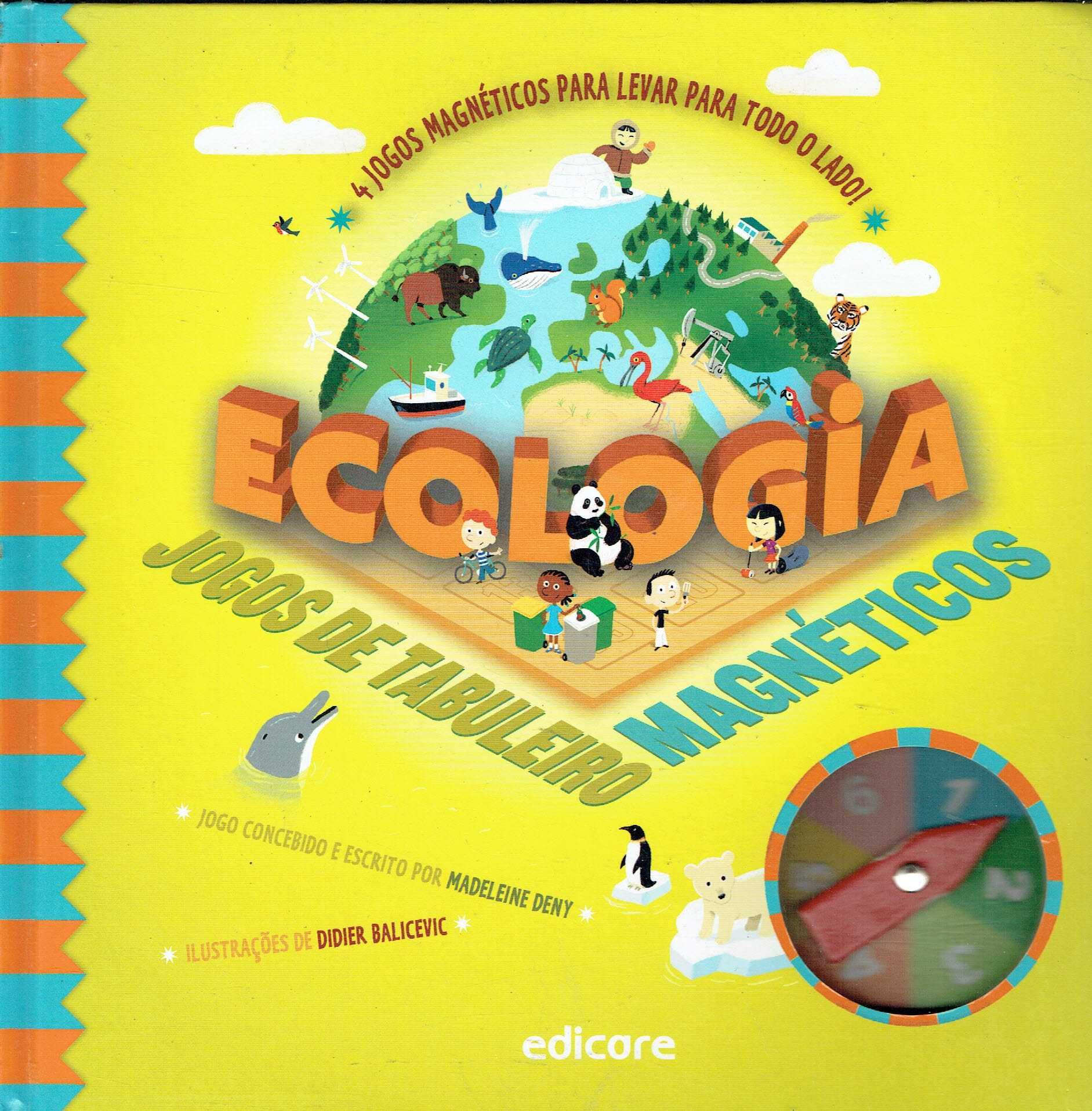 9603
Ecologia - Jogos de Tabuleiro Magnéticos 
Edicare Editora