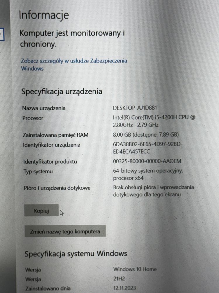 ASUS N551J Laptop