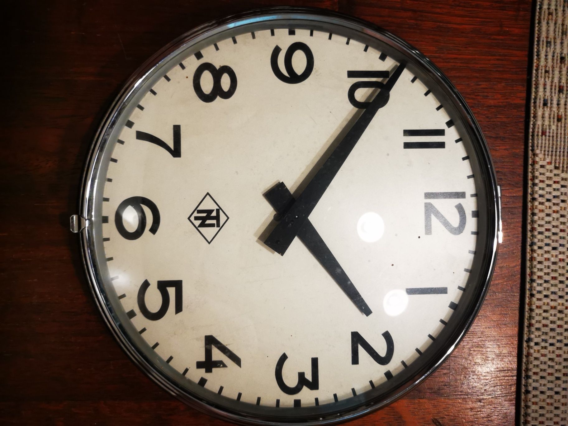 Zegar przemysłowy stary niemiecki TN