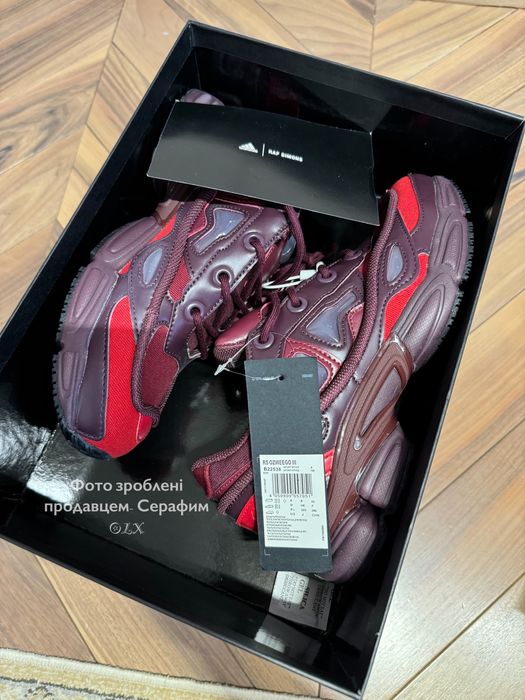 Adidas Originals Ozweego Raf Simons burgundy (реф)