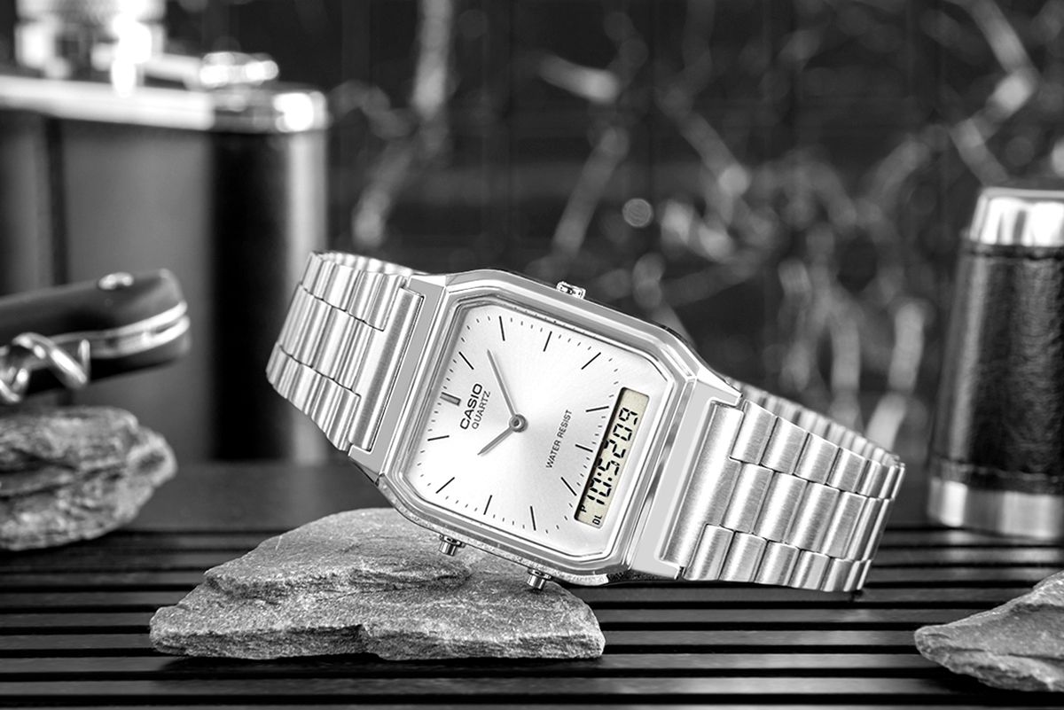 zegarek damski casio aq-230a-7amqydf + box