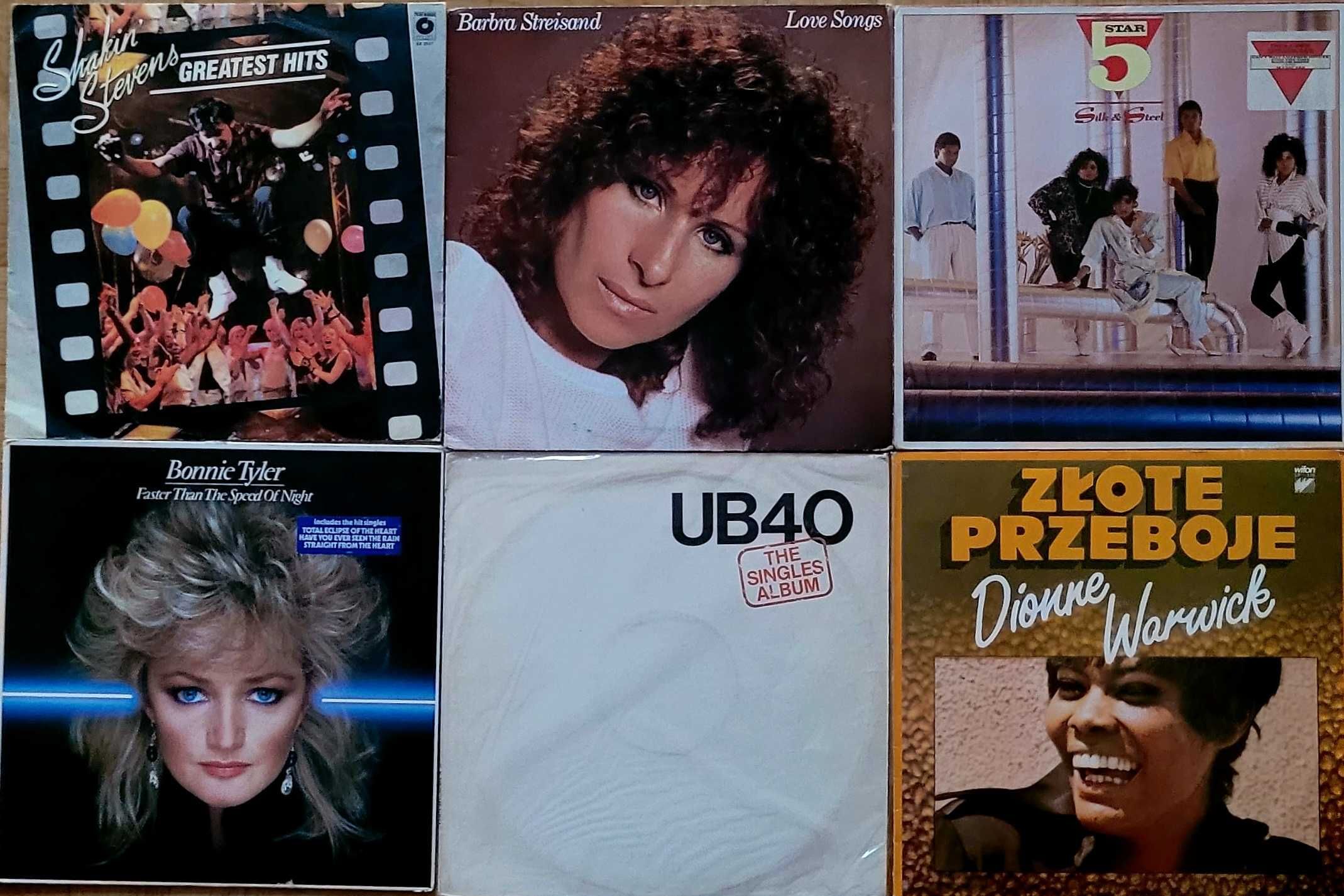 Zestaw płyt winylowych na gramofon - POP I lata 60-80-te XX w!