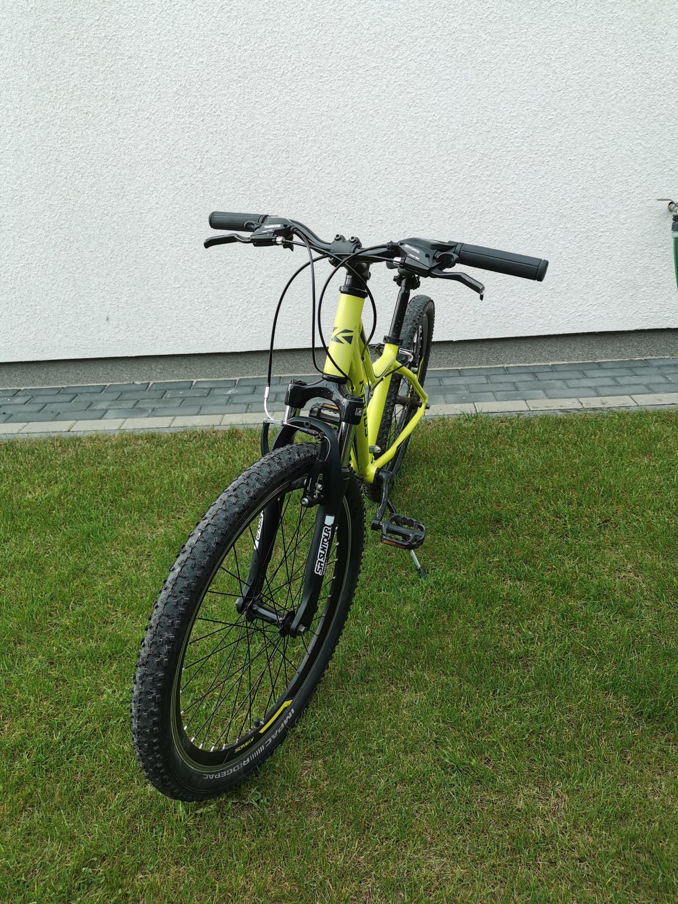 ROWER 24 KANDS DRAGON MTB shimano seledynowy -nowa cena-