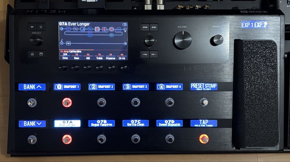 Line 6 Helix Floor + Backpack Helix