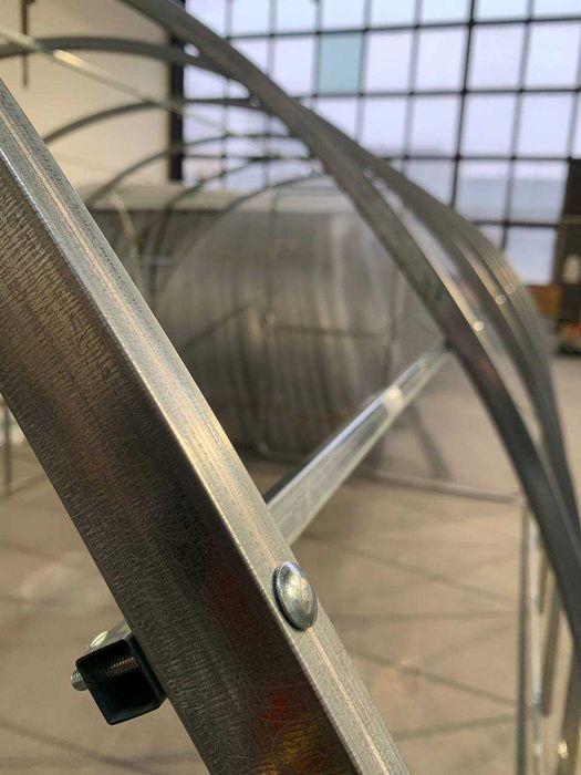 Szklarnia tunel z poliwęglanu 4/6mm profil-40x20:3x4 3x6 3x8 3x10 3x12
