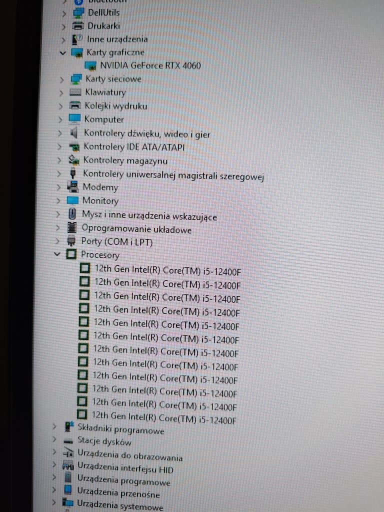 Komputer i5-12400 RTX4060 GWARANCJA 32GB DDR4 / 500GB NVME
