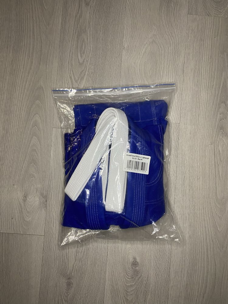 Kimono Infantil de Jiu-Jitsu FUJI | Azul + Cinto Branco