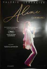 Plakat filmowy ,,Aline - głos miłości"