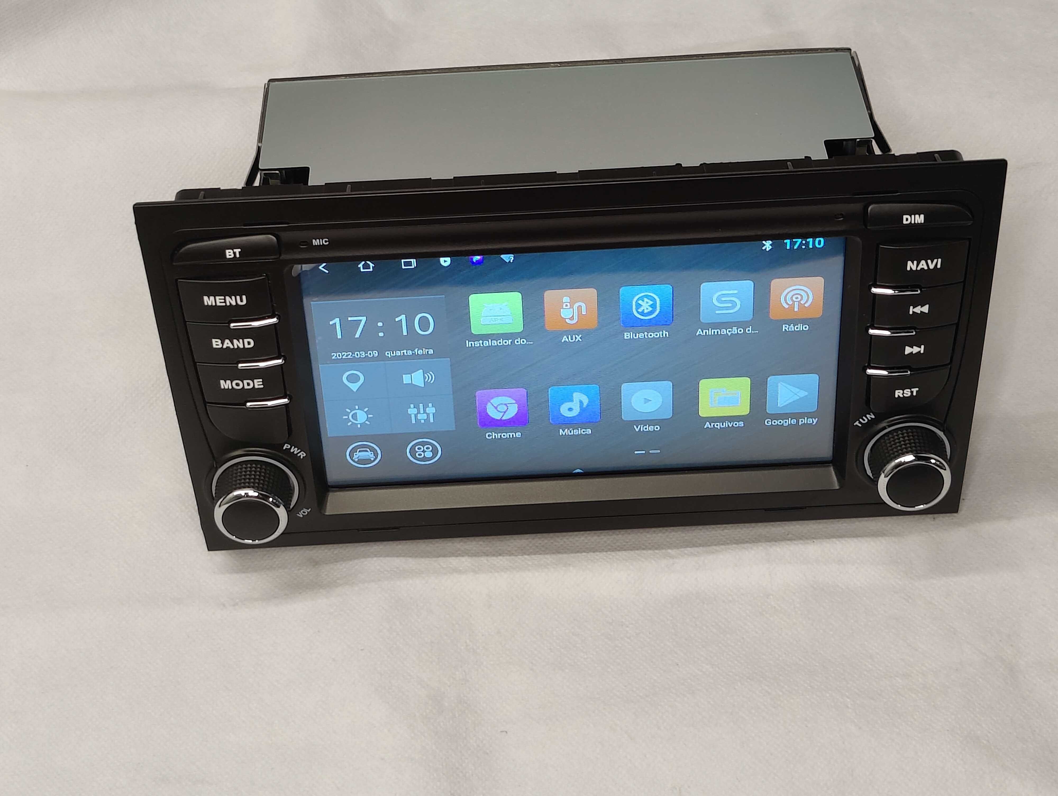 Radio 2 DIN Android Audi A4 – 2G RAM – Novo com Garantia