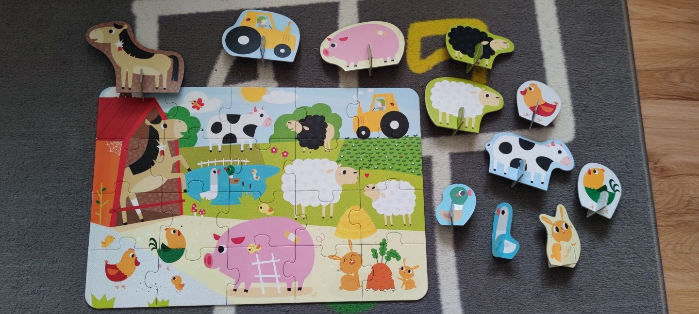 Puzzle dla 2 latka