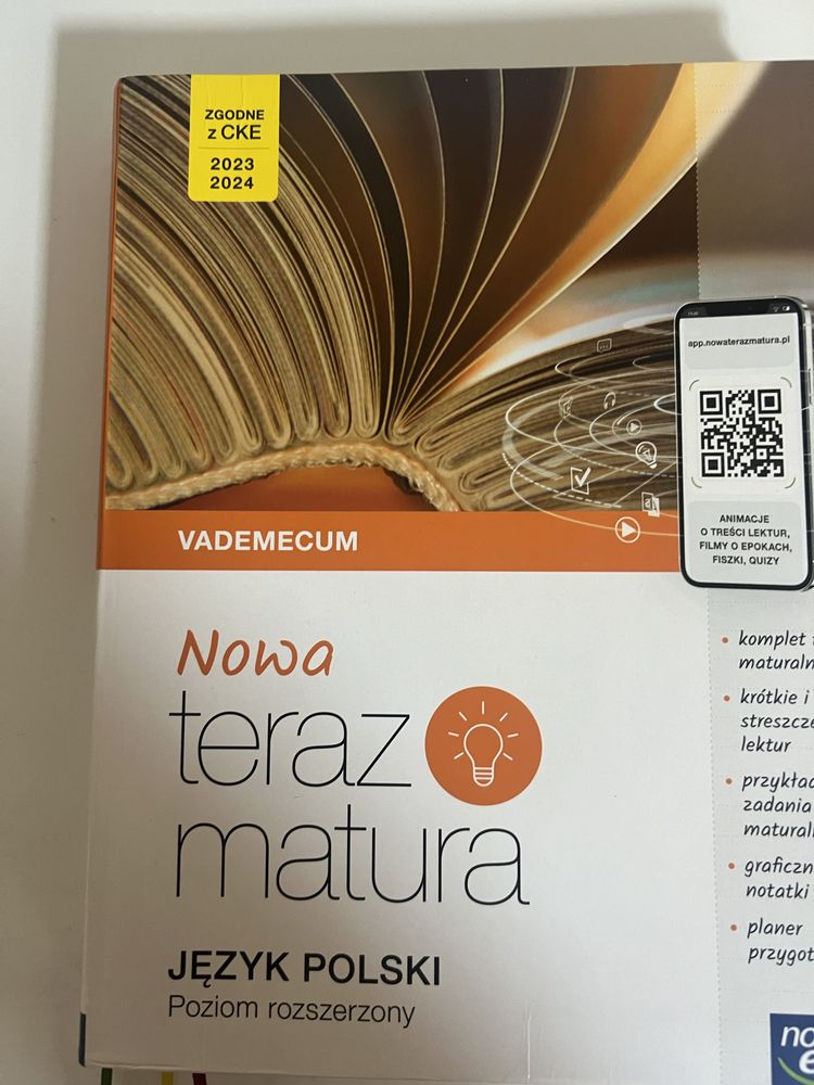 nowa teraz matura vademecum język polski