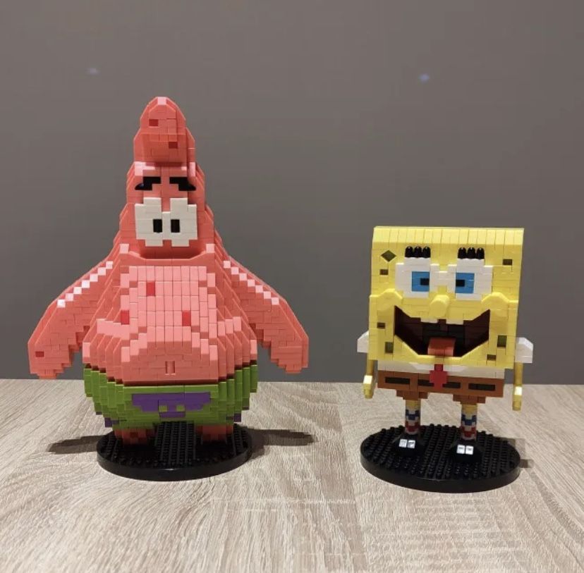 SpongeBob SQUAREPANTS - Nickolodeon - Tipo Lego