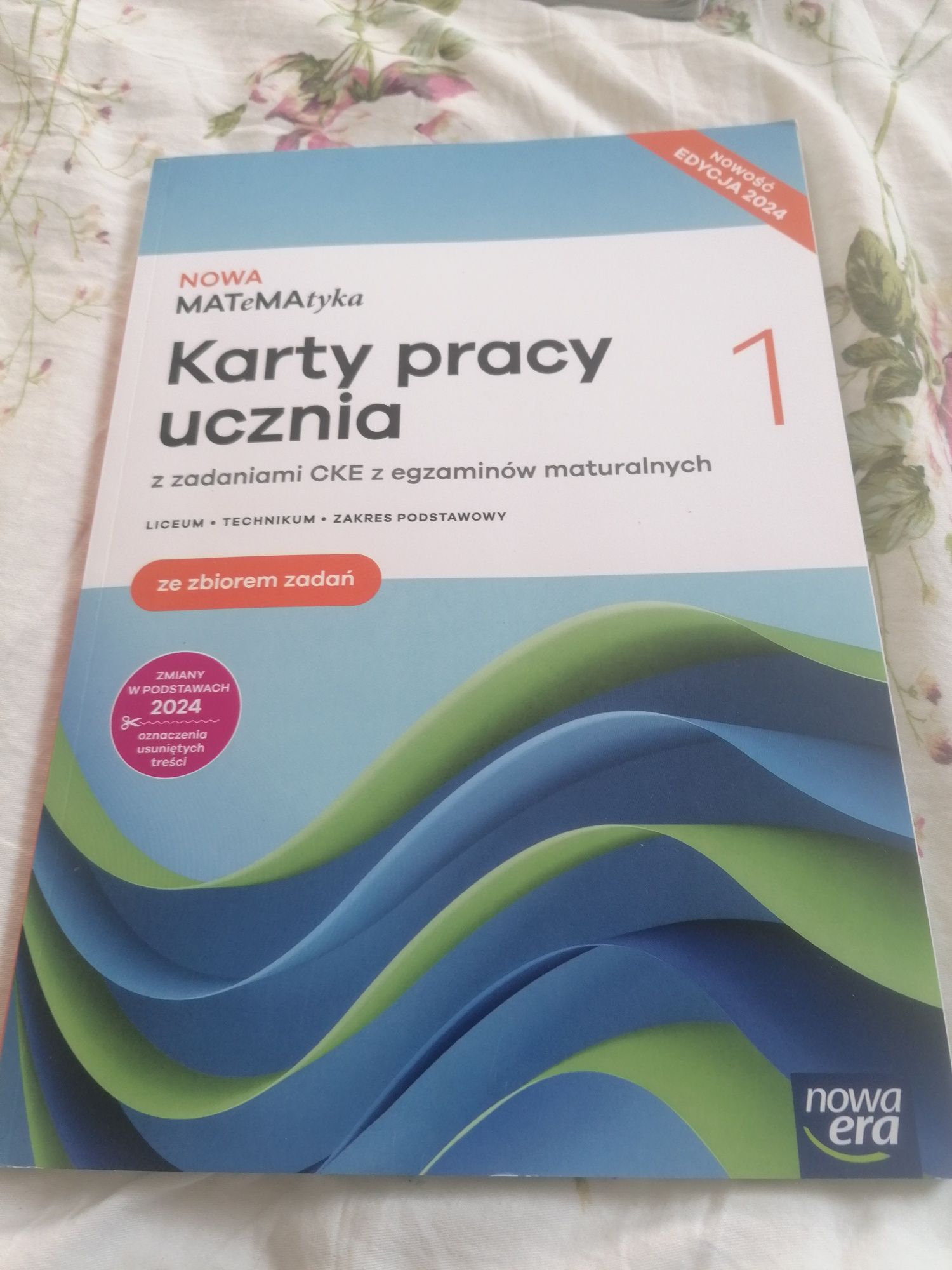 NOWE karty pracy do matematyki zakres podstawowy do kl. 1.