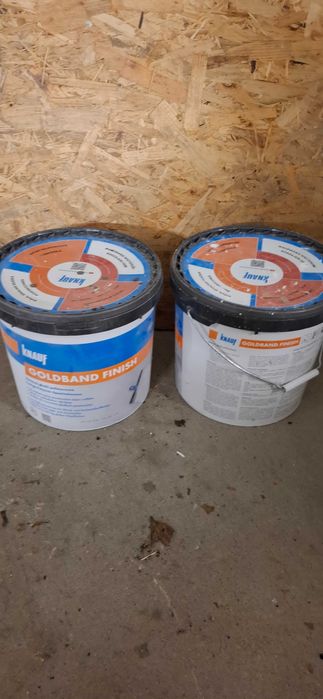 Gładź szpachlowa Knauf Goldban Biała farba BOLIX