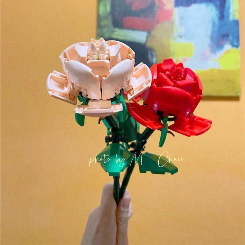 Квіти Конструктор как Лего lego конструктор цветы квіти роза троянда