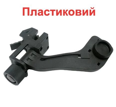 Адаптер  J-arm для кріплення  PVS-14 до Rhino mount blakc пластиковий