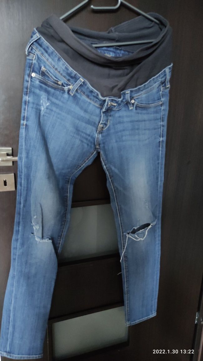 Spodnie jeansy ciążowe H&M