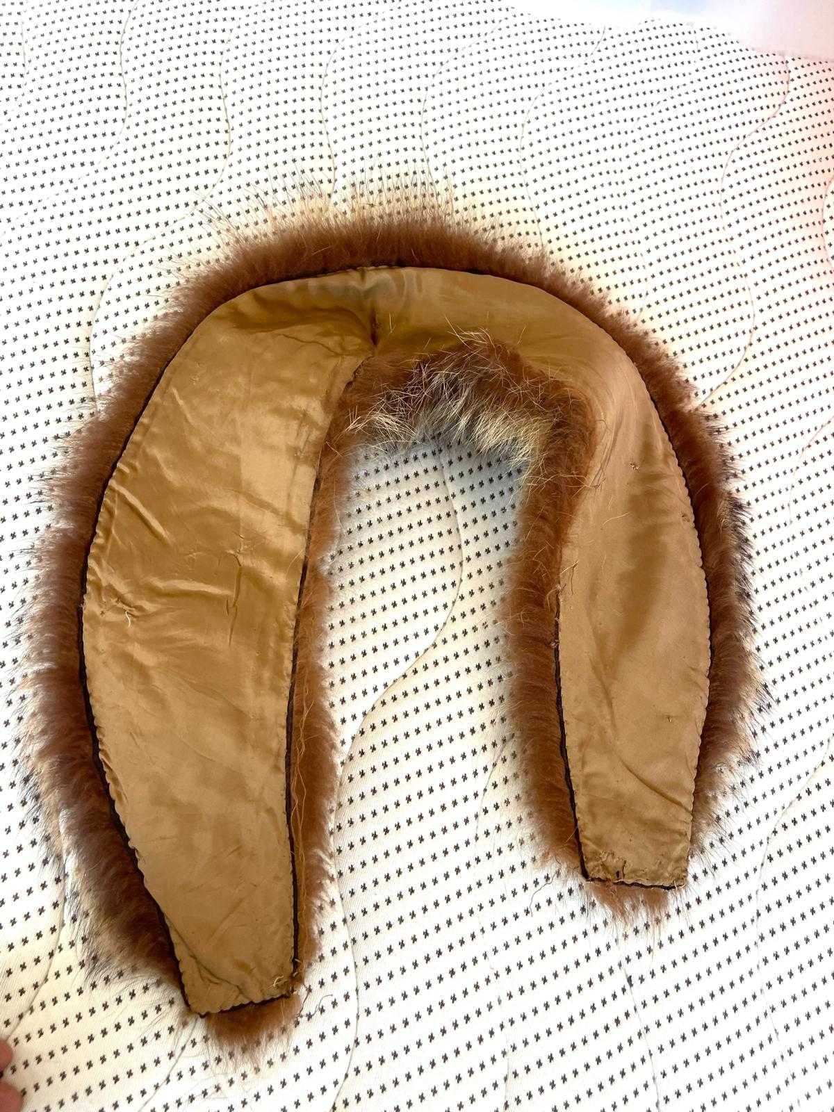Conjunto de 3 Golas Luxuosas Vison Preto, Castanho e Raposa Marrom