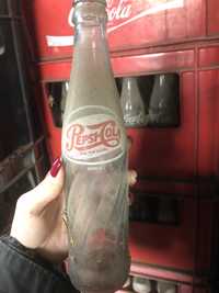 Vintage butelka pepsi coli/cola